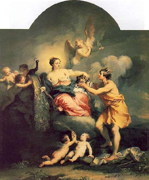 Jacopo Amigoni Juno Receives the Head of Argus Germany oil painting art